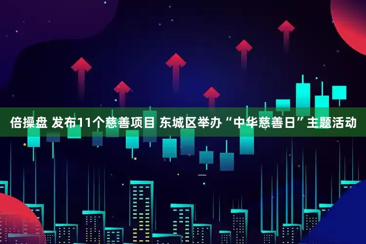 倍操盘 发布11个慈善项目 东城区举办“中华慈善日”主题活动